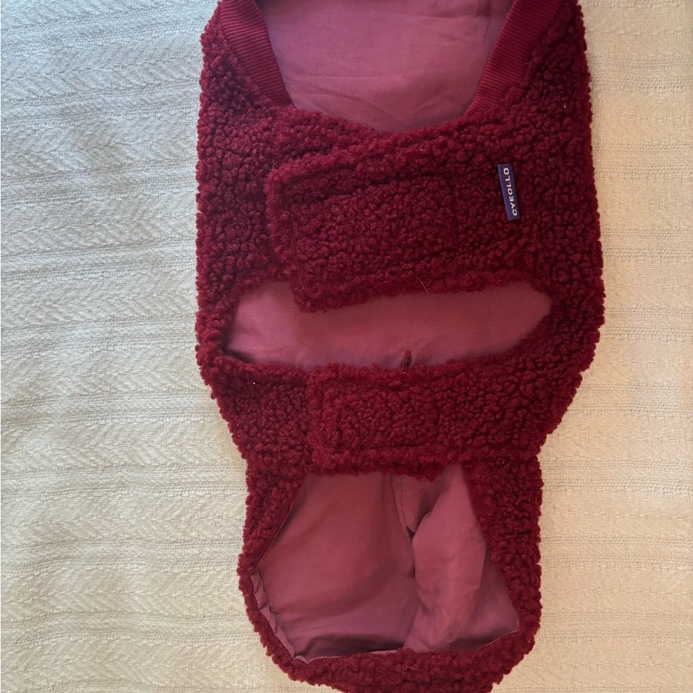 Cozy Red Pet Sweater